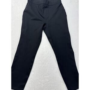 Spanx Backseam Skinny Pants Adult Size Medium L Black Pull On